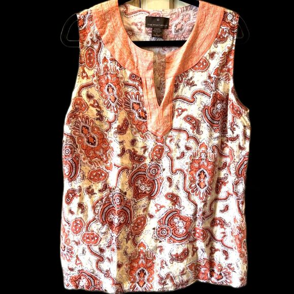 Anthropologie Fenn Wright Manson Linen Blend Sleeveless Blouse - Picture 1 of 4